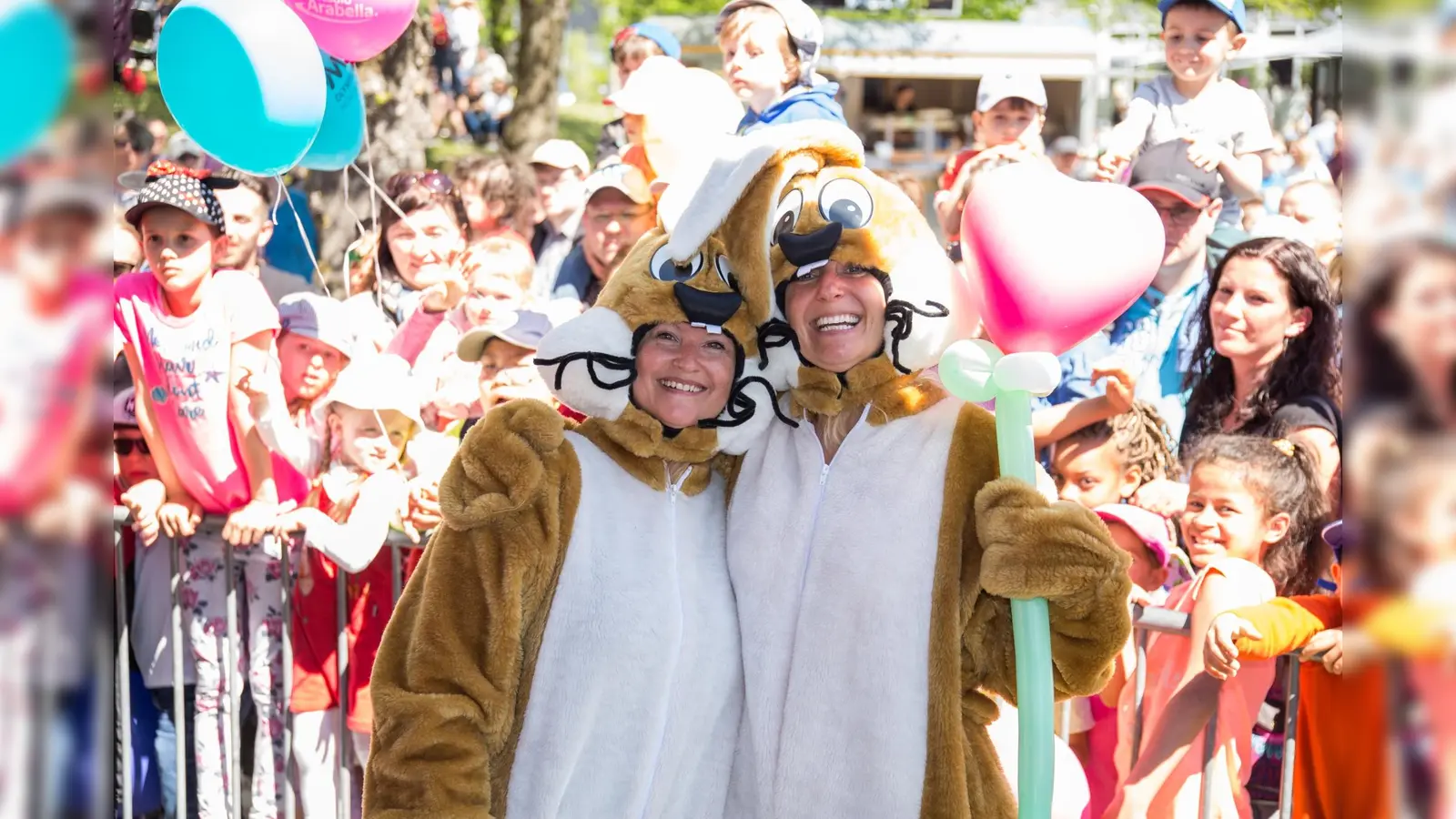 Wer den Osterhasen sehen will, kommt am Sonntag in den Olympiapark.  (Foto: Radio Arabella)