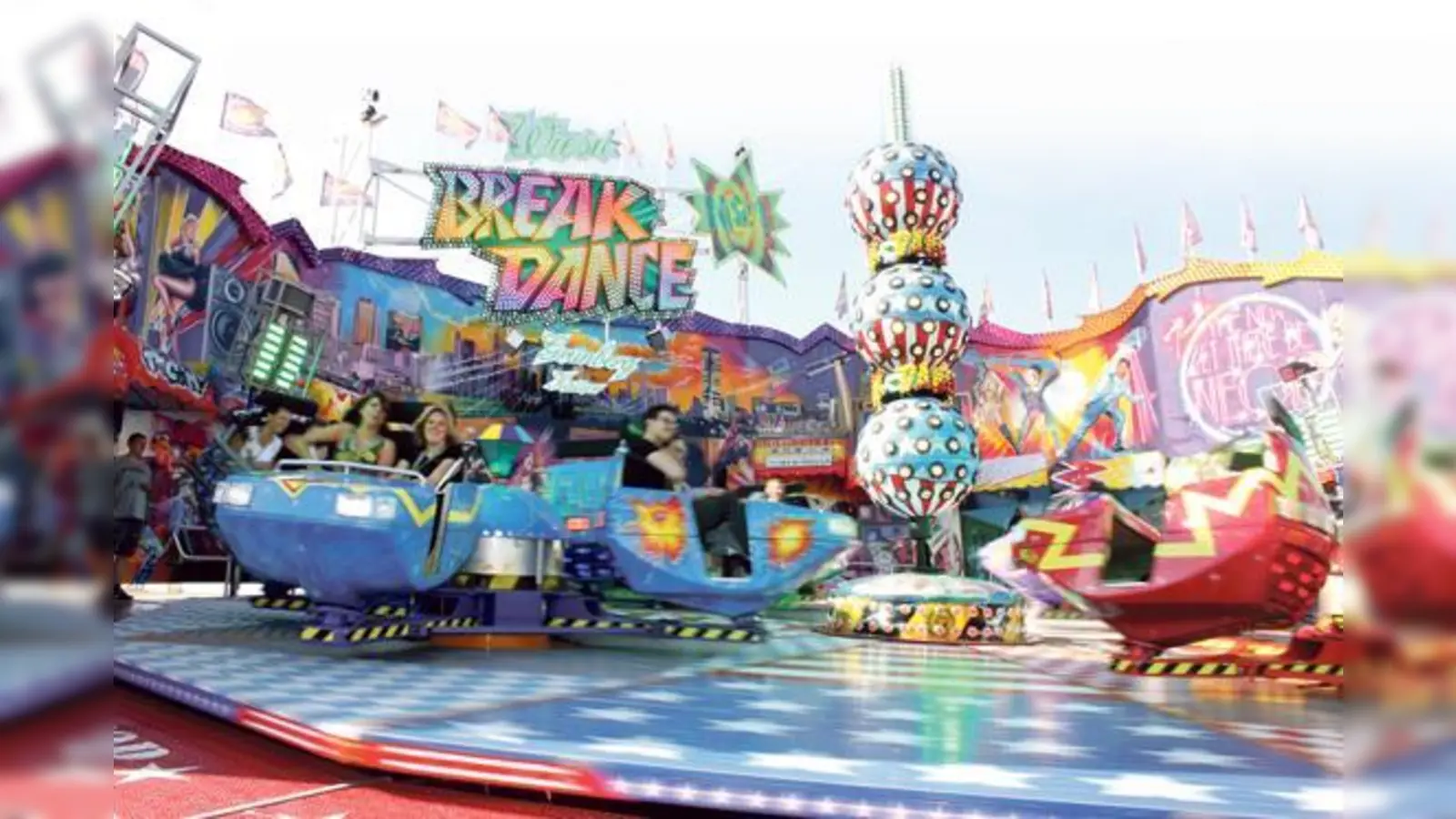 Ab geht die wilde Fahrt. Auch in diesem Jahr gibt es wieder brandneue und sauschnelle Fahrgeschäfte. Gemütlicher gehts auf der Oidn Wiesn zu.	 (Archivfoto: cr)