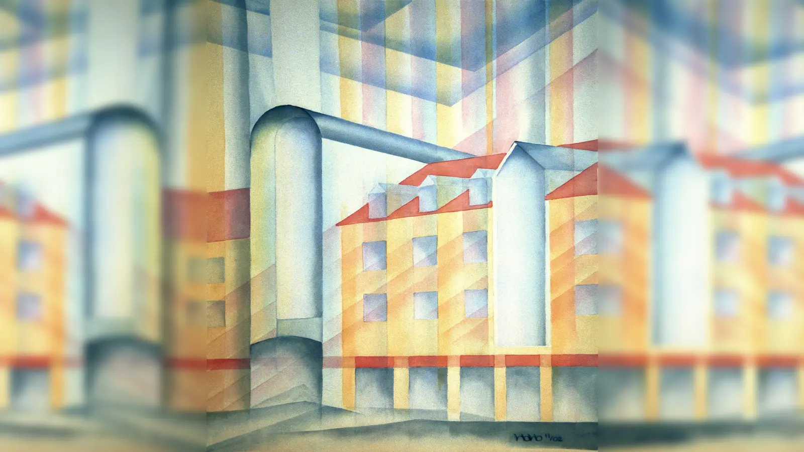 Die Werke von Wout Wolters sind derzeit im Ottobrunner Rathaus zu bewundern. (Foto: Wout Wolters)