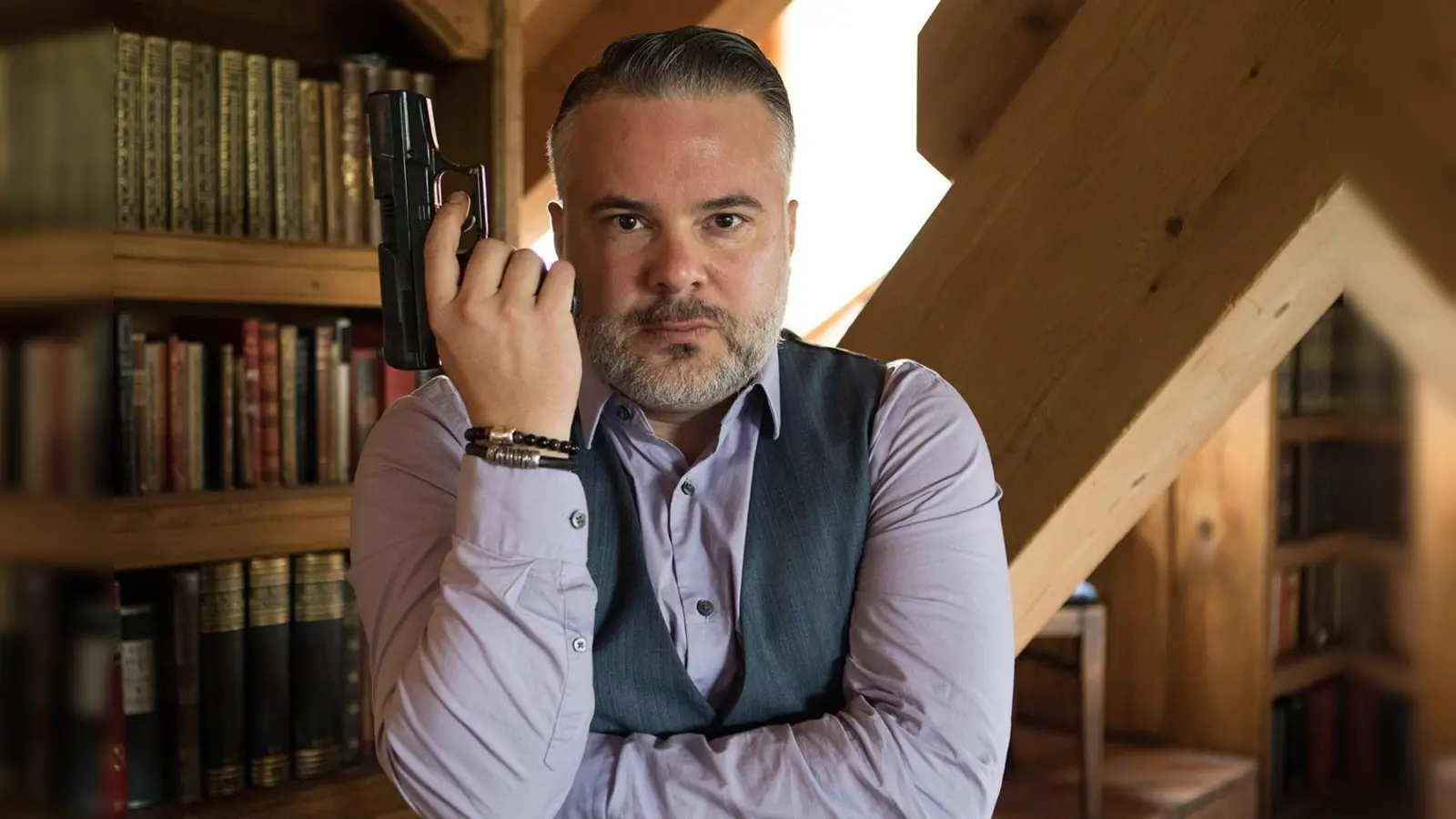 Peter Denlo wird seinen Krimi „Zungentod” im Rahmen eines Kochabends präsentieren.  (Foto: Denlo)