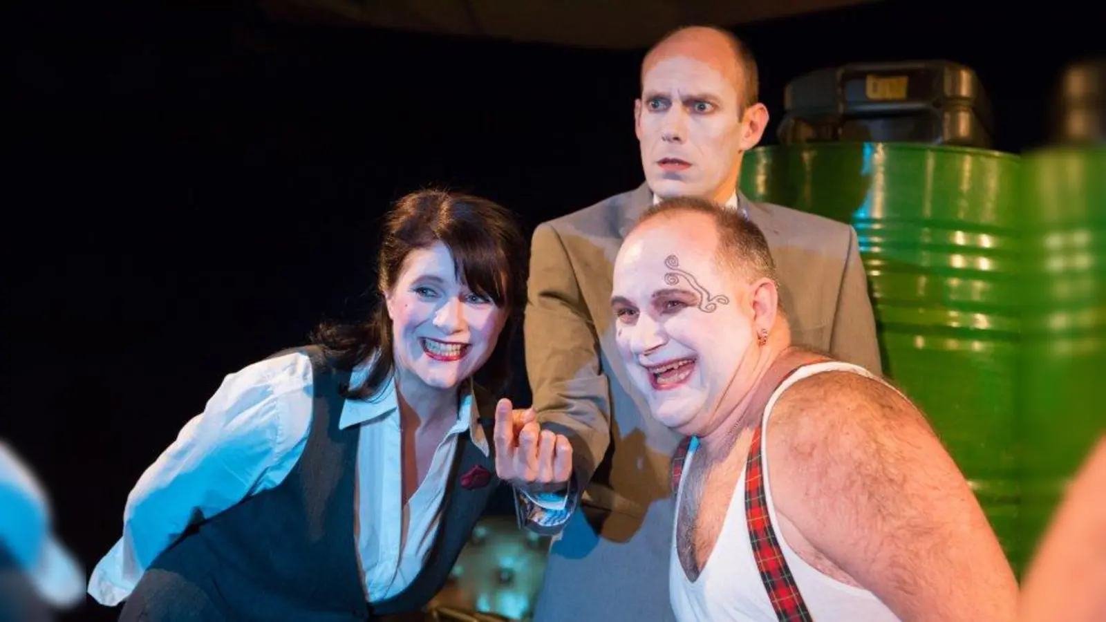 „Biedermann und die Brandstifter” ist ein hochaktuelles Stück. Am 14. November wird es in der Grundschule Neuried aufgeführt. (Foto: Andreas Prott)