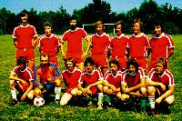 So hat alles angefangen: Aus der Mannschaft des 1. FC Dillinger ist 1977 der FC Fasanerie-Nord hervorgegangen. Nächstes Jahr will das Team den Aufstieg schaffen.	Foto: Vereinsarchiv
