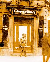 Eine Jüdische Buchhandlung in der Herrnstraße um 1938.	Foto: Weiler