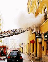 Ein Fernseher war die Ursache für den Brand in der Utzschneiderstraße.	Foto: Feuerwehr