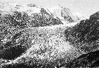 Bedrohte Giganten: Die Gletscher in den Hochalpen  hier der Großglockner 1900.