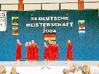 Die Teenies legten sich bei den Deutschen Meisterschaften ins Zeug.	Foto: Privat