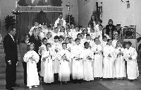 Die diesjährigen Kommunionkinder der Pfarrei St. Albert.	Foto: Privat
