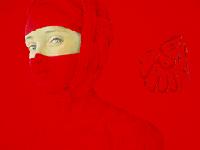 »Burka« vom Berliner Künstler »Salustiano«. Foto: Veranstalter