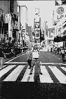 »Hier bin ich«: Auf New-Yorks Time-Square ist schon so mancher Au-Pair verloren gegangen.Foto: Privat