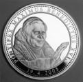 Mit dieser Münze ehrt die Münz-Prägstatt München den neuen Papst, Benedikt XVI.Fotos: Münz-Prägstatt