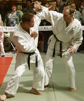 Jiu-Jitsu erfordert volle Konzentration: beim Moosacher Verein kann man alles von der Pike auf lernen  unabhängig von Alter und Kondition.	Foto: Verein