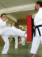 Technik ist bei Jiu-Jitsu eine Seite  gegenseitige Rücksichtnahme die andere.	 Foto: Verein