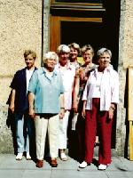 Team der Seniorenbörse: v.l.n.r.: Sabine Das, Ingeborg Delhey, Christa Schwarz, Margarete Konietzko, Erika Zormaier, Ulla Ort.	 Foto: Privat