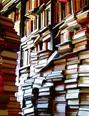 Im Haus von Georg Salzmann, tausende gerettete Bücher.	 Foto: VA