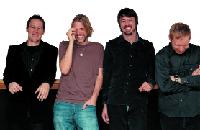 So viel wie auf diesem Pressefoto hatten die Foo Fighters nicht immer zu lachen: Schließlich wurden sie lange auf ihre Vergangenheit bei der Band Nirvana reduziert. Foto: VA