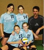 Die Volleyball E-Jugend des SV Haimhausen.	Foto: SV