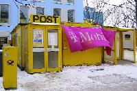 Zuerst ist die Post knapp zwei Jahre im Container beheimatet - dann macht sie ganz dicht: Eine Hiobs-Botschaft für die Anwohner, die auf guten Post-Service angewiesen sind. Foto: nan