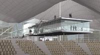 50 Millionen Euro wird die Frischzellenkur für die Olympiahalle kosten. Entwurf: Architekturbüro Auer und Weber