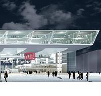 Willkommen in der Zukunft: So visionär wird Münchens Hauptbahnhof voraussichtlich im Jahr 2012 aussehen. Entwurf: Auer und Weber