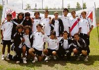 Die 15 Spieler aus Peru freuten sich riesig auf die Auslandsschulen-WM in Feldkirchen. Leider belegten sie nur den dritten Platz.	 Foto: ras