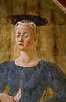 Verweist auf die Wurzeln der Straßenmaler als »Madoneri«: die »Madonna del Parto« von Piero della Francesca. 	Foto: VA