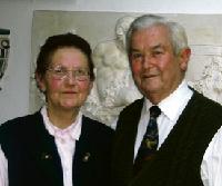 Sie fiel ihm gleich auf: Margot und Joseph Heckmair sind seit 50 Jahren verheiratet. Foto: VA
