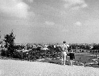 Blick vom Schuttberg im Luitpoldpark gen Norden im Jahre 1960. Foto: Baureferat