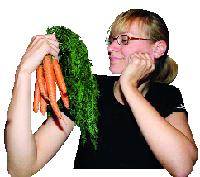 Tini Schneider kocht gerne mit jungem Gemüse.	Foto: GW