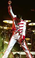 Frontmann Gary Mullen begeistert die Besucher in typischer Freddie-Mercury-Pose. Foto:PGM