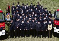 Ein stattliches Team: Die Freiwillige Feuerwehr Hochbrück zählt heute 53 Einsatzkräfte. Dem war nicht immer so