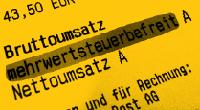 Die Mehrwertsteuerbefreiung der Deutschen Post ist eine Wettbewerbsverzerrung, so die Europäische Kommission.Bild: Archiv