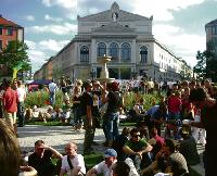 Beliebtes Traditionsfest vor schöner Kulisse: Das Gärtnerplatzfest.	Foto: VA