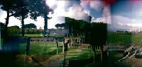 Cristina Ornenetto präsentiert einen Zyklus von Fotografien über Pompeji im Kunstforum Arabellark. Foto: VA