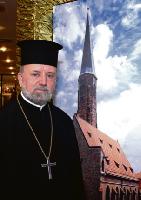 Apostolos Malamousis, der Erzpriester der Griechisch-Orthodoxen Metropolie sagt danke!