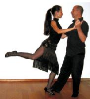 Patrizia und Michael vermitteln beim Tango-Tanzen Leidenschaft pur. 	Foto: Verein