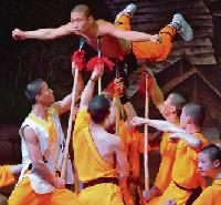 Keine faulen Tricks: Die eindrucksvolle Gala der Shaolin-Meister.	Foto: VA