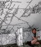 Die Künstlerin Ankabuta gewann einen der beiden ersten Preise mit ihrer Installation »Ameisen, ein Massenphänomen«.	Foto: VA