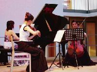 Das Trio Spianato zog die Feldkirchner mit einem wunderschönen Kammerkonzert in den Bann.	F.: VA