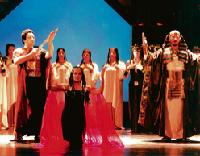 Die klassische Aufführung der Oper »Aida« ist am 4. Juli im Brunnenhof zu sehen. Foto: VA