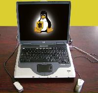 Der Linux-Pinguin hat München erobert, bis 2011 ist er in 80 Prozent der Rathaus-PCs zu Hause. Foto: clash
