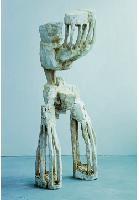 »Skulpturen und Holzschnitte« von Klaus Hack im Kallmann-Museum.	 Foto: VA
