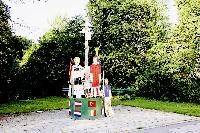 Der Kunstsockel am Hans-Mielich-Platz soll dauerhaft zur Heimat der Kunst- und  Kulturschaffenden aus der Umgebung werden.  Foto: Hettich