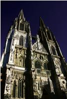 Wahrzeichen Regensburgs, der gotische Dom.	