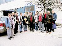Mitglieder des Umweltnetzes München-Ost besuchten die Verwertungsbetriebe »Herzogsägmühle« und »Aktion Hoffnung«. Foto: Privat