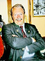 Peter Fichtinger, ehemaliger Dienststellenleiter in Grünwald freut sich über den Eintritt in den wohl verdienten Ruhestand. Foto: Redaktion