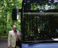 Die beiden Buslinien, die durch den Englischen Garten fahren und am Chinesischen Turm Halt machen,  zu reduzieren, hält »Fahrgäste«-Sprecher Andreas Nagel für »absurd«. 	Foto: ko
