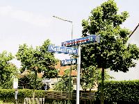Die südliche Wilhelm-Högner-Straße heißt seit Beginn dieses Jahres Nailastraße. Foto: aha