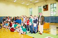 Ein echter Höhepunkt des Sportcamps für Kinder aus der Region auf dem Gelände der Bundeswehr-Uni in Neubiberg war die Verleihung der Urkunden mit Prinz Leopold von Bayern als Ehrengast. Foto: HH