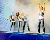 Die vier Tanzalarm-Mädels begeistern im Fernsehen und auf der Bühne.  Foto: Streetworker