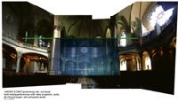 In der Lukaskirche ist derzeit die Multimediainstallation von Rúrí zu sehen. 	Foto: VA